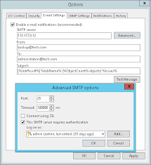 Configuring Global Email Notification Settings User Guide For Vmware Vsphere