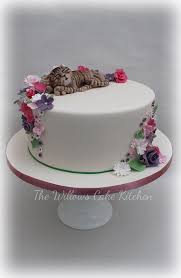 This was made for a 29th birthday. Cat Lover Cake By Willowscakekitchen Cakesdecor