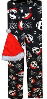 Nightmare Before Christmas Jack Skellington Santa Hat Lounge Pant Webundies Com