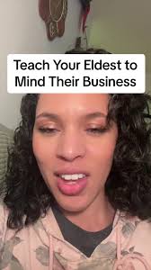Parents, teach your eldest child to mind their business. It’s not their  responsibility to take care of their siblings or police their siblings.  It’s not their responsibility to take care of all their ...