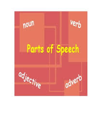 Parts Of Speech Interactive Whiteboard Flipchart