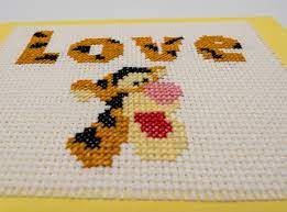 With over 200 designs, you'll find something here that is perfect for your next cross stitch project. Weezepoel Tigger Cross Stitch