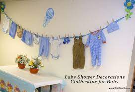 Digicrumbs Baby Shower Ideas Hang A Cute Clothesline For Baby