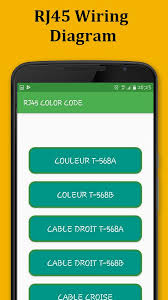 Plug and socket wiring details t568astandard. Rj45 Color Code Cable Wiring For Android Apk Download