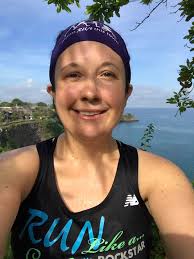 Thinking of you while swimming this morning