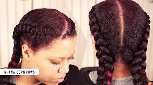 The difficult part is figuring out what to try first. Invisible Ghana Cornrows On Thick Natural Hair Samantha Pollack Youtube