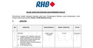 20, pusat niaga paya keladi 20000 kuala terengganu terengganu. Jawatan Kosong Rhb Bank Kuala Terengganu Projectsforschool Com