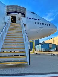 One of the boeing company's dreamlifter cargo aircraft sits on the tarmac at their factory in everett, washington, with the tail of the. Miami Rick On Twitter My Stairway To Heaven For The Day B747 Dreamlifter Queenoftheskies