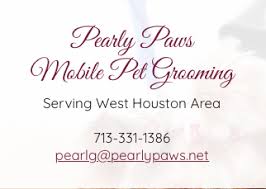 Aussie pet mobile is a quality pet grooming service that offers an exceptional full service grooming experience for your pets in a stress free environment in full comfort and safety right in your driveway. Pearly Paws Mobile Pet Grooming 7 Recommendations Houston Tx