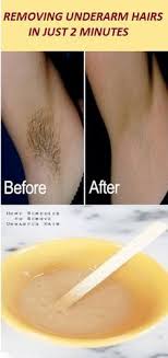 Powder your armpits to keep them dry before waxing. Removing Underarm Hairs In Just 2 Minutes Underarm Hair How To Remove Beauty Hacks