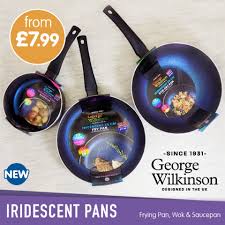 Throw in a griddle and you'll be cooking like a pro in no time at all B M Stores We Love The Style Of These Iridescent Pans Facebook