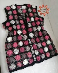 Elisi Dunyam Izmir Adli Kullanicinin Motifli Yelek Modelleri Crochet Motif Panosundaki Pin Orgu Tig Isleri Oya