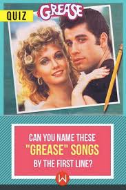 Please understand that our phone lines must be clear for urgent medical care needs. Quiz Can You Name These Grease Songs By The First Line Musical Quiz Grease Movie Movie Quizzes