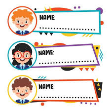 Setelah desain name tag dibuat kamu bisa cetak name tag print name tag dengan kualitas hasil cetak terbaik di jaringan percetakan kami. 20 Template Label Nama Anak Yang Lucu Dan Cara Mencetaknya Hot Liputan6 Com