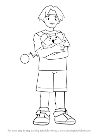 How To Draw Tracey Sketchit From Pokemon Drawingtutorials101 Com Pokemon Coloring Pages Pokemon Drawings