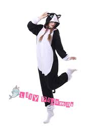 That's the weekend wardrobe sorted then. Black Cat Onesie Kigurumi Pajamas For Adults Animal Cosplay Costumes Lilypajamas Com