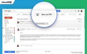 Save Emails To Pdf With Just A Click Sharepoint Salesforce Google Drive