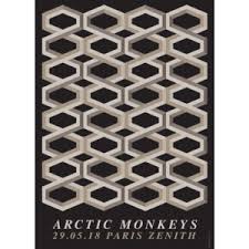 I wish it was mastered more so to where you can really see what's going on but as you know the arctic monkeys like it loud Limited Edition Event Screen Prints Arctic Monkeys