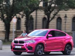 Bmw x6 m 2021 chega com 600 cv e parte de r. Bmw X6 M With Chrome Pink Wrap Spotted In Munich