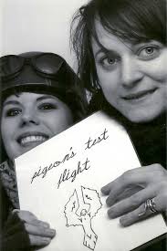 Pigeon's test flight