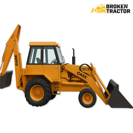 Case 680E Backhoe Loader