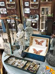 Shop Display In Butterfly Cottage Botanicals Pacific Grove Ca Creative Illustration Cawthorne Pacific Grove