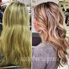 Crazy What A Refresh On Color Can Do Earlier This Week I Got To Take This Babe From Tired Blonde To Bright Dimens Hair Beauty Beauty Hair Makeup Hair Affair