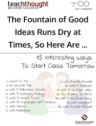 How Well These Work Depends On How You Use Them The Tone Of Your Classroom And Even The Timing Of Teacher Help Classroom Instruction Instructional Strategies