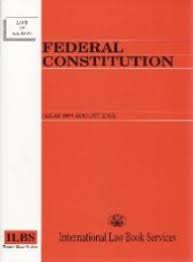 They should also be enlightened that societal order regarding malaysia's national identity has been enshrined in the federal constitution since aug 31 the political narratives to the formulation of the federal constitution which include the above societal order are contained in the speeches of tunku. Books Kinokuniya Federal Constitution 9789678923446