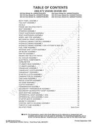 Check out our arctic cat parts diagram to locate what you need, at wholesale pricing. Arctic Cat 300 2 4 4 4 Atv Parts Manual Catalog Download 2000 Pdf Download By Heydownloads Issuu