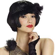 flapper era hairstyles evrise フラッパーメイク フラッパー ヘアスタイル かつら