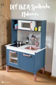Ikeahack Diy Spielkuche Makeover Ikea Duktig Mit Rosegold Und Blau Spielkuche Ikea Duktig Diy Spielkuche