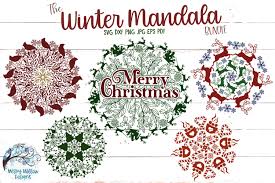 Download Winter Mandala Svg Bundle Christmas Mandala Svg Cut Files 365762 Svgs Design Bundles