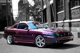 Mystichrome Deep Purple Cobra Mustang American Dream Cars Sn95 Mustang Mustang