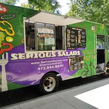 Serious Salads Food Truck — Mobile caterer food truck in Dallas, Texas