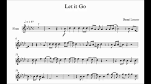If you play on your flute you'll notice that sounds nothing like let it go. Let It Go Flute Youtube