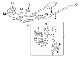 Exhaust Components For 2001 Subaru Outback Subaru Parts Depot