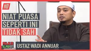 Justeru masyarakat islam diingatkan supaya tidak mengabaikan perintah untuk mengerjakan solat lima waktu yang juga difardukan pada malam israk dan mikraj. Ustaz Wadi Annuar Niat Puasa Seperti Ini Tidak Sah Youtube