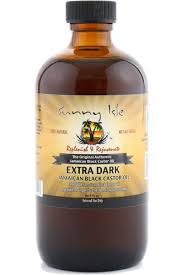 * thicken hair that is starting to thin out. Amazon Com Sunny Isle Extra Dark Jamaican Black Castor Oil Brown Single 8 Ounce 002 Beauty