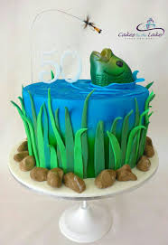 People interested in fish birthday cake also searched for. Fishing Cake Fish Cake Birthday Fish Cake Cake