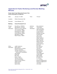 Popes Head Creek Watershed Management Plan Appendix B