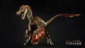 Extinction, newly released on the ps4! Primal Carnage Feathered Novaraptor Primal Carnage Feathered Raptor Raptor Dinosaur
