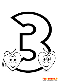 Coloriage Chiffre 3 A Imprimer Nombre 3 Apprendre Chiffres Nombres Coloriage Trois Coloriage Chiffre Coloriage Chiffre