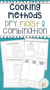 Cooking Methods Family And Consumer Science Cooking Method Cooking Lessons