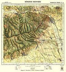 A térképen feltüntetésre kerül az alpannonia út nyomvonala is! Koszegi Hegyseg 1922 Fakszimile Terkepek Zrinyi Kiado