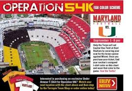 maryland football trying four color coded seating