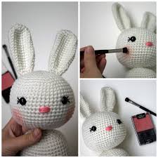 For crocheted stuffed animals, the easiest solution is to crochet the eye. Best Amigurumi Tips And Tricks For Doll Faces Thefriendlyredfox Com