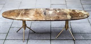 Rated 5 out of 5 stars. Aldo Tura Oval Surf Coffee Table With Rocket Base Schlicht Designmobel