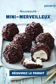 6 Mini Merveilleux Au Chocolat Surgeles Picard Merveilleux Au Chocolat Alimentation Recette Gateau Sable