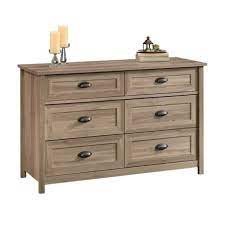 Free 2 Day Shipping Buy Bowery Hill Modern 6 Drawer Double Bedroom Dresser In Salt Oak At Walmart Com In 2021 6 Drawer Dresser Dresser Drawers Bedroom Dressers